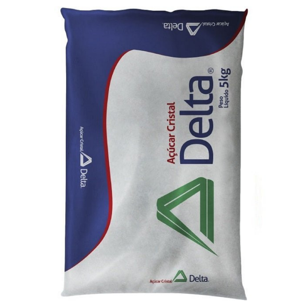 Açúcar Cristal Delta 5kg
